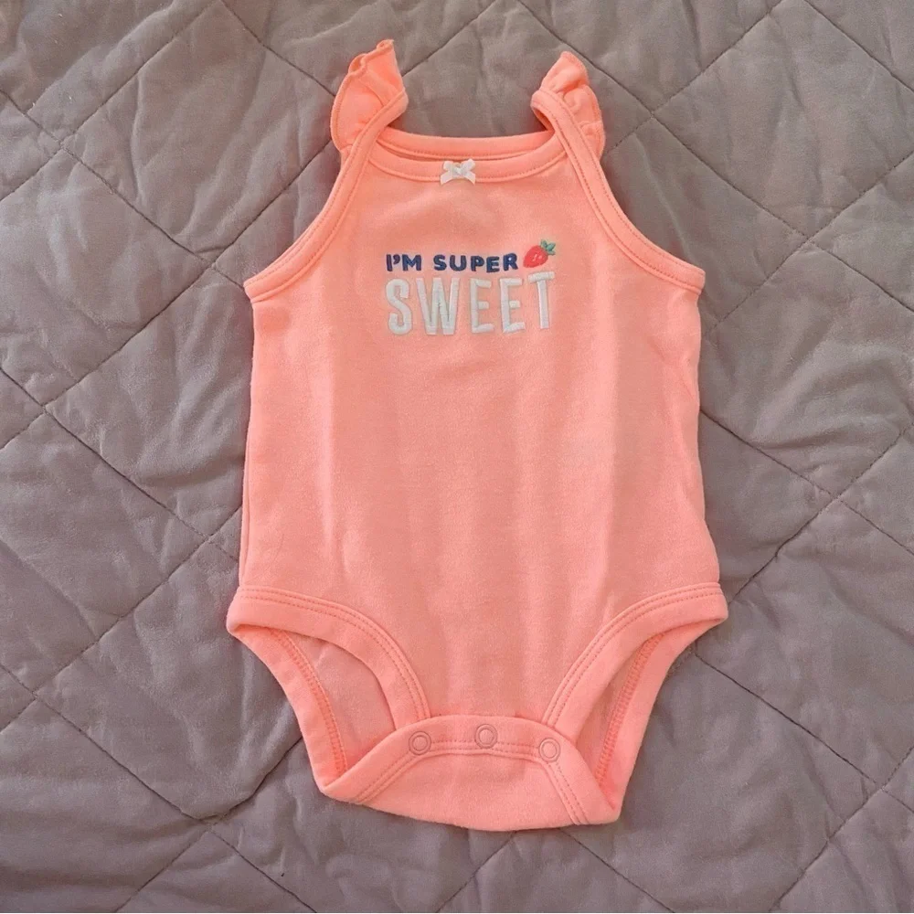 3 month carters girl onesie bundle